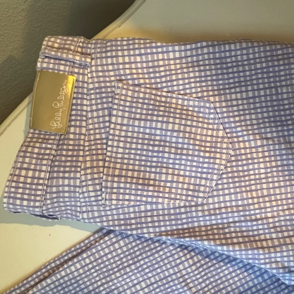 Lilly Pulitzer Purple Ankle Cropped Jumpsuit - Picture 5 of 7